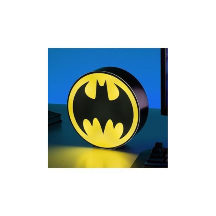 Παιδικό Διακοσμητικό Φωτιστικό Batman Κίτρινο