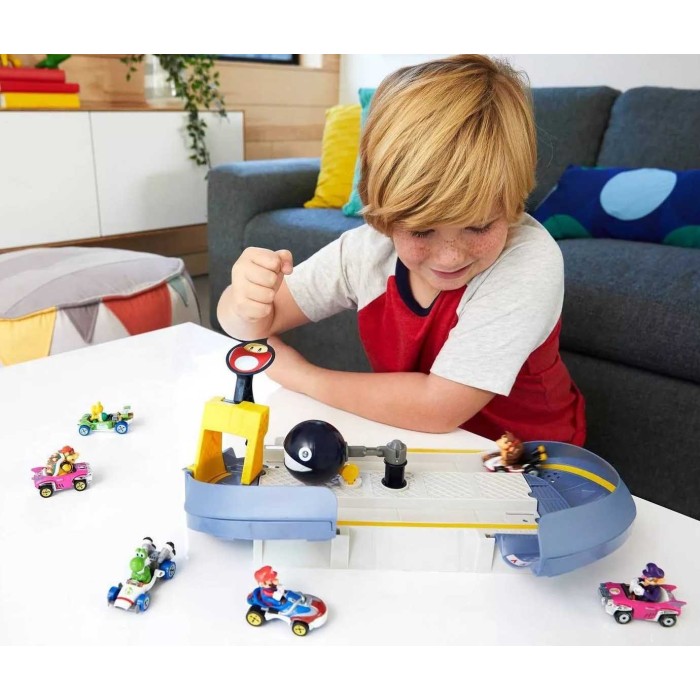 Mattel Πίστα Hot Wheels Mario Kart Chain Chomp για 3+ Ετών