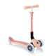 Globber Scooter Junior Foldable Lights Eco Peach 