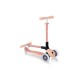 Globber Scooter Junior Foldable Lights Eco Peach 