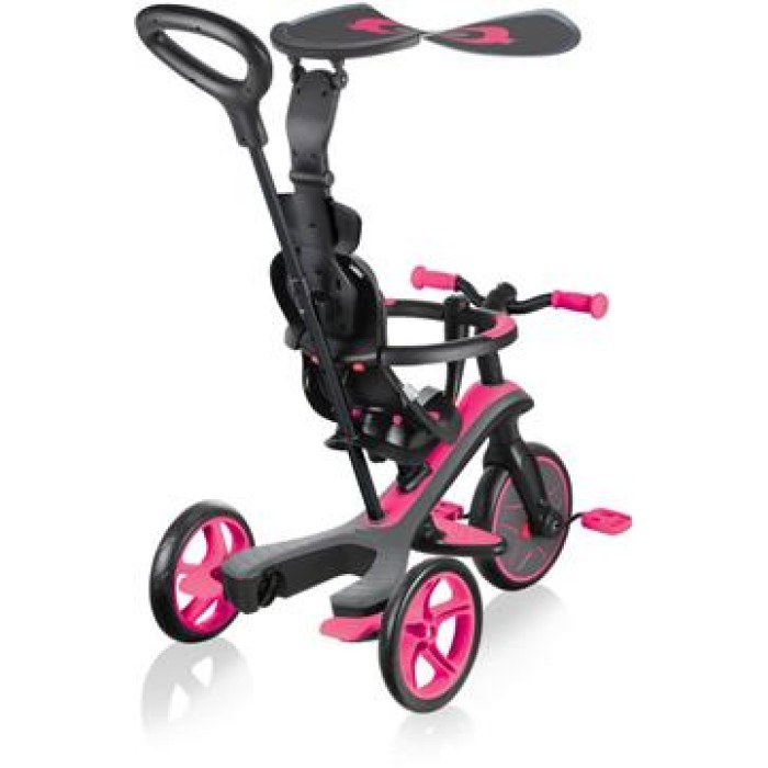 Globber Τρίκυκλο Trike Explorer 4in1 Fuchsia Pink