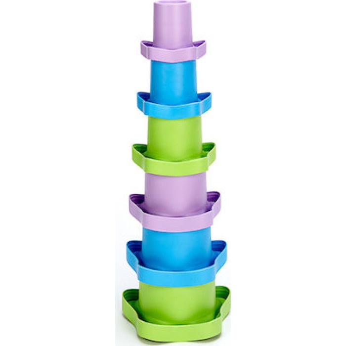 Green Toys Stacking Cups για 6+ Μηνών