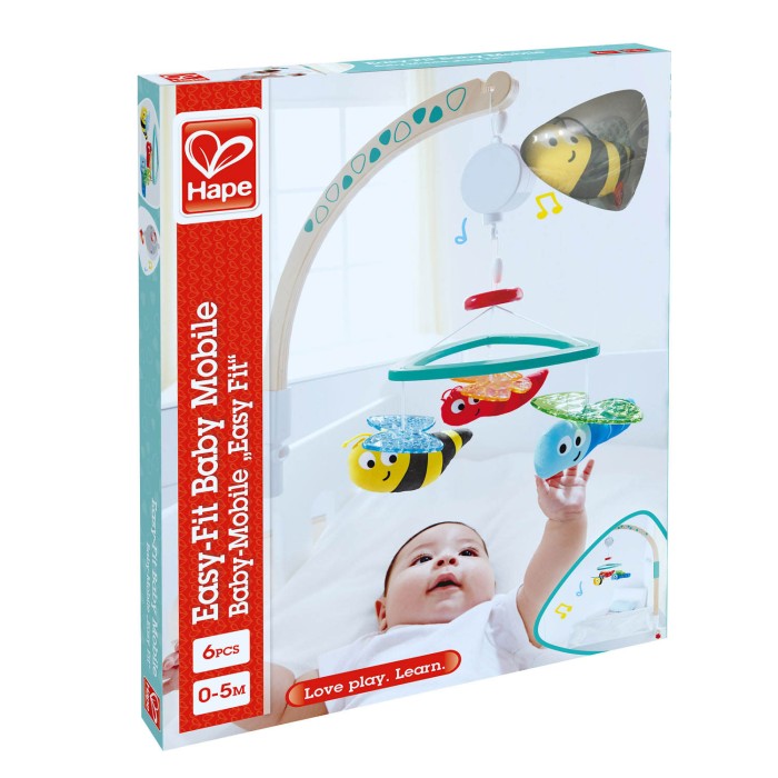 Hape Early Explorer Ξύλινο Sweet Drems Baby Mobile
