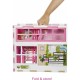 Barbie Βαλιτσάκι Πλαστικό Κουκλόσπιτο