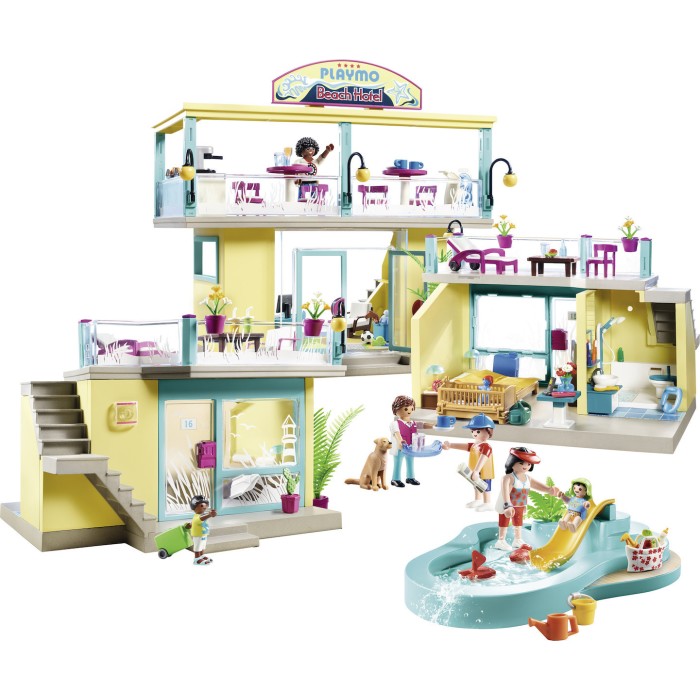 Playmobil Family Fun PLAYMO Παραθαλάσσιο Ξενοδοχείο για 4+ ετών