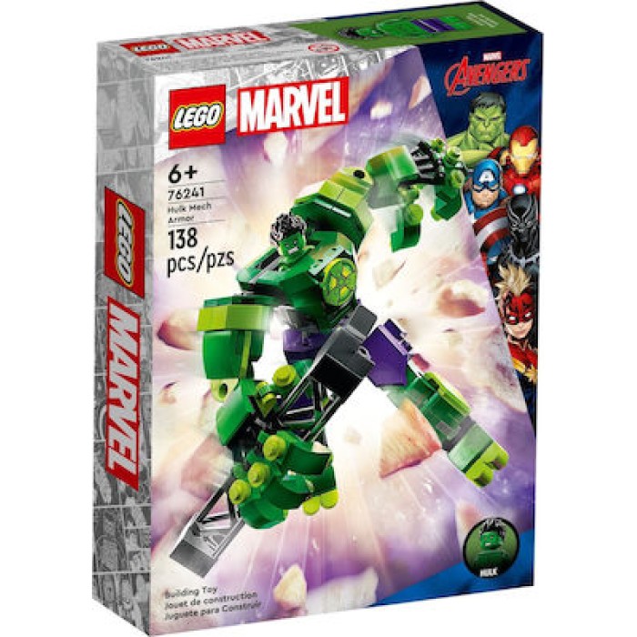 Lego Super Heroes Hulk Mech Armor για 6+ ετών