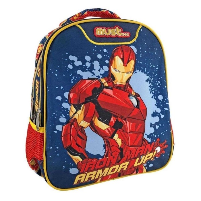 Must Iron Man Armor Up Σχολική Τσάντα Πλάτης Νηπιαγωγείου Πολύχρωμη