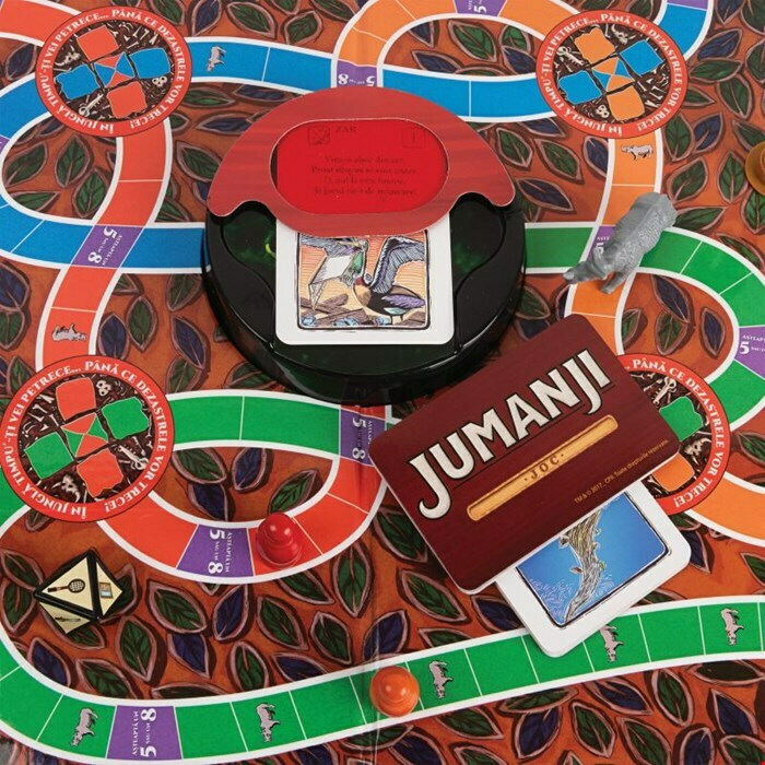 Spin Master Επιτραπέζιο Παιχνίδι Jumanji για 2-4 Παίκτες 5+ Ετών