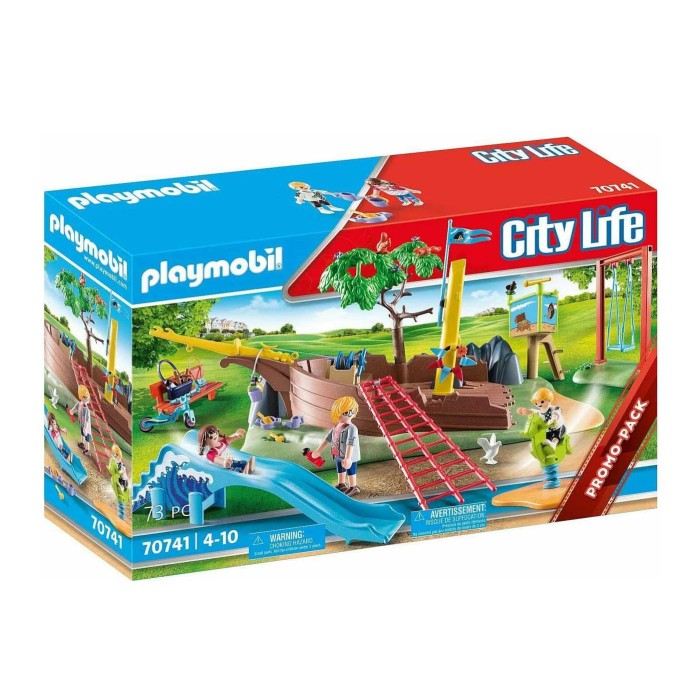Playmobil City Life Playground Adventure with Shipwreck για 4-10 ετών