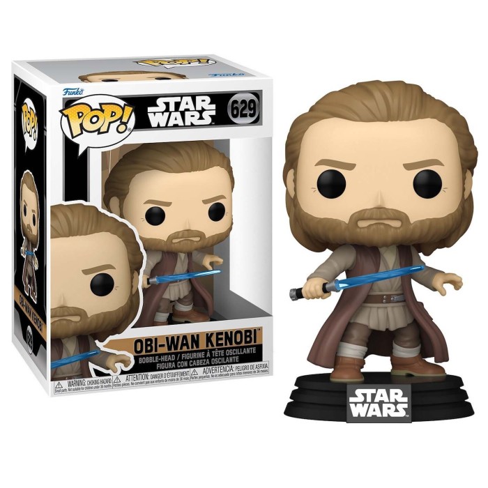 Funko Pop! Movies: Star Wars - Obi-Wan Kenobi 629 Bobble-Head