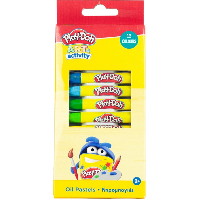 Gim Play Doh Σετ Κηρομπογιές 12τμχ
