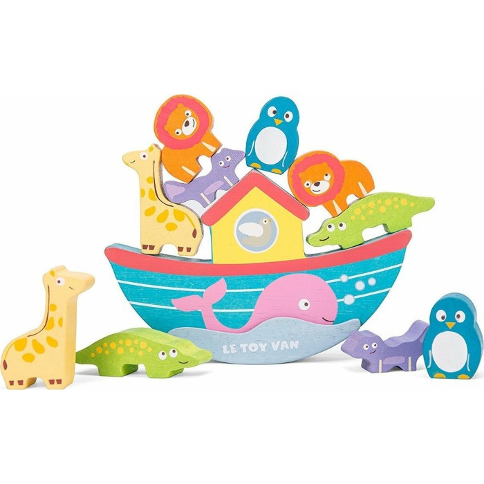 Le Toy Van Noah's Balancing Ark από Ξύλο για 12+ Μηνών