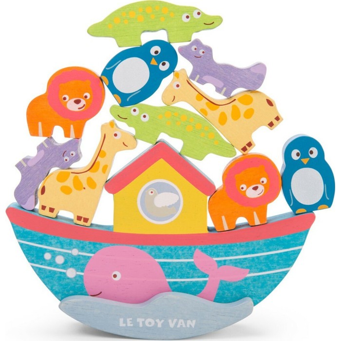 Le Toy Van Noah's Balancing Ark από Ξύλο για 12+ Μηνών