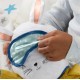Fisher Price Smart Connect Κουνελάκι Όνειρα Γλυκά από Ύφασμα με Μουσική για 18+ Μηνών