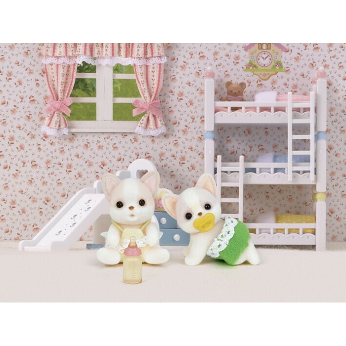 Παιχνίδι Μινιατούρα Sylvanian Families Chihuahua Dog Twins για 3+ Ετών