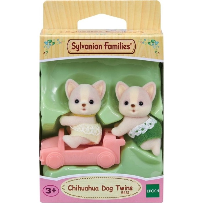 Παιχνίδι Μινιατούρα Sylvanian Families Chihuahua Dog Twins για 3+ Ετών