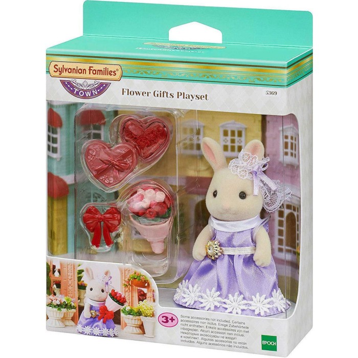 Παιχνίδι Μινιατούρα Sylvanian Families Flower Gifts Playset για 3+ Ετών