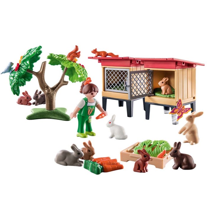 Playmobil Country Κουνελόσπιτο για 4-10 ετών