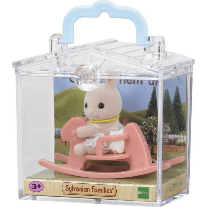 Παιχνίδι Μινιατούρα Sylvanian Families Baby Carry Case Rabbit on Rocking Horse για 3+ Ετών Παιχνίδι Μινιατούρα Sylvanian Families Baby Carry Case Rabbit on Rocking Horse για 3+ Ετών