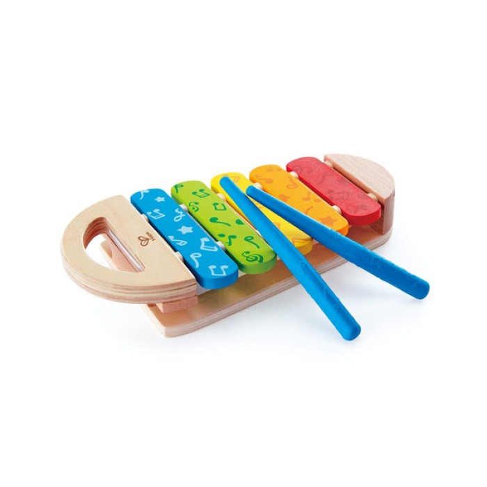 Hape Early Melodies New Rainbow Xylophone  - Πολύχρωμο Ξυλόφωνο 