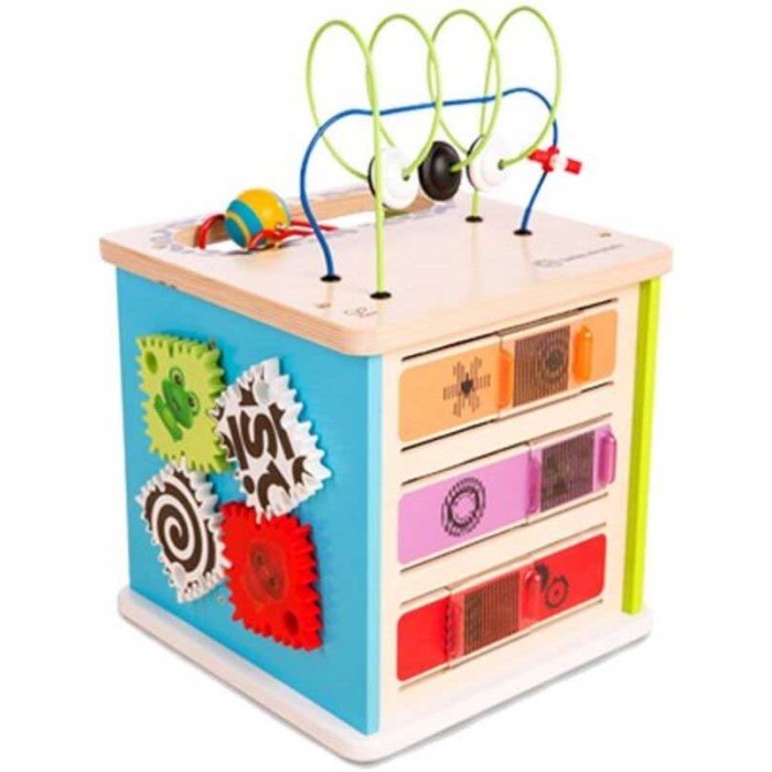 Hape Kids II Ξύλινο Newton Cube Κύβος Δραστηριοτήτων