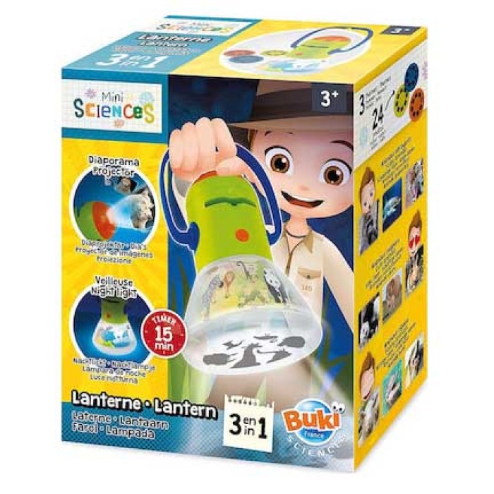Buki Εκπαιδευτικό Παιχνίδι Mini Sciences Lantern 3 in 1 για 3+ Ετών