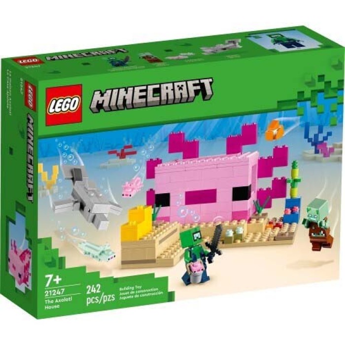 Lego Minecraft The Axolotl House για 7+ ετών