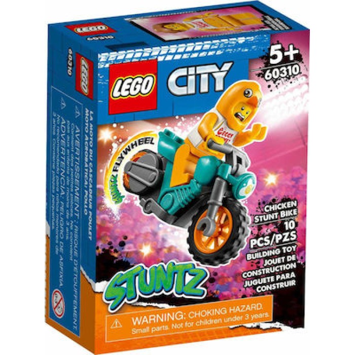 Lego City: Chicken Stunt Bike για 5+ ετών