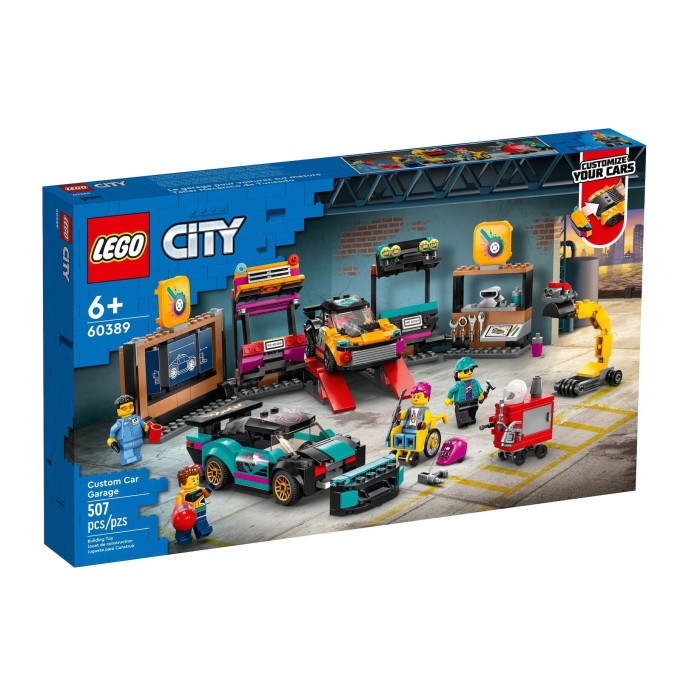 Lego City Custom Car Garage για 6+ ετών