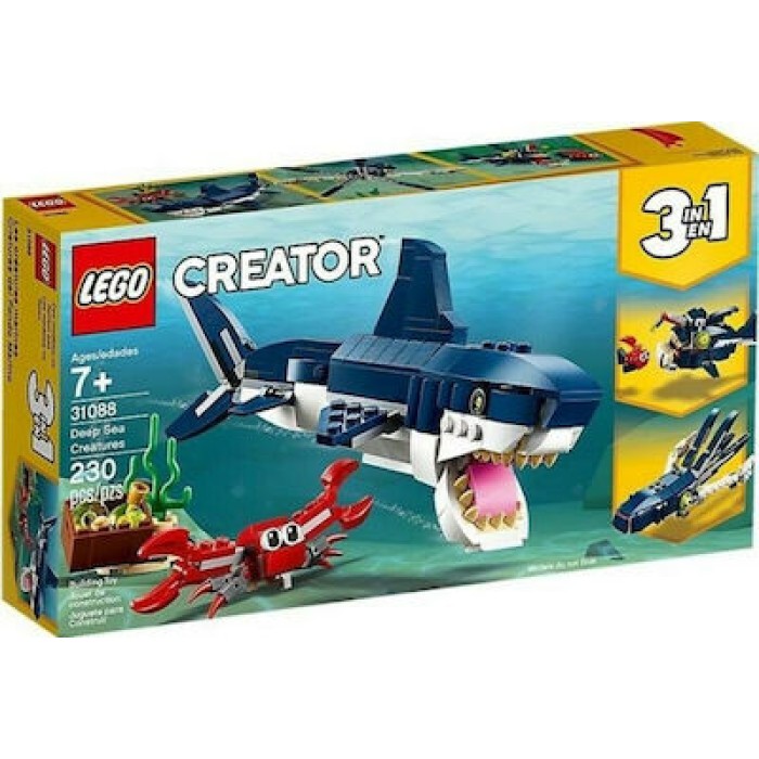 Lego Creator 3-in-1: Deep Sea Creatures για 7+ ετών