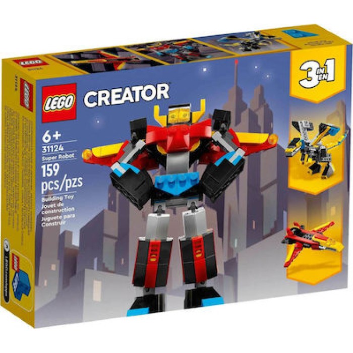 Lego Creator 3-in-1: Super Robot για 6+ ετών
