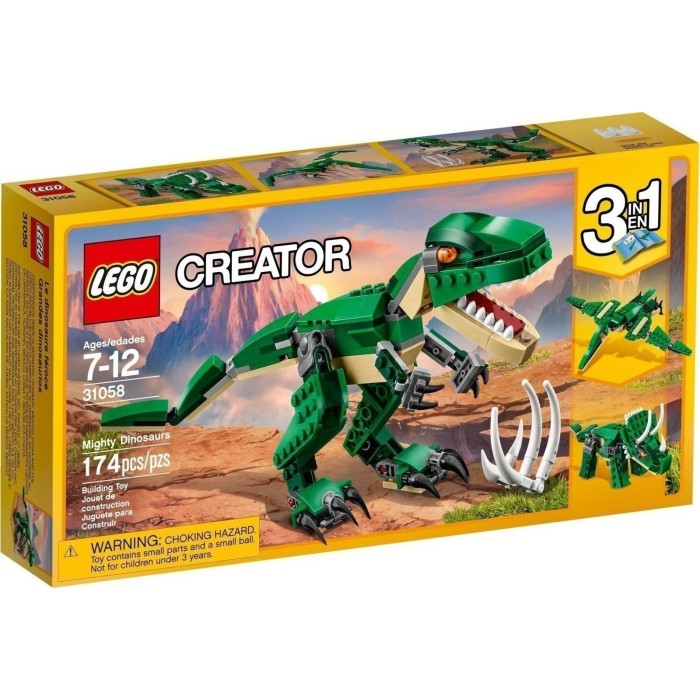 Lego Creator 3-in-1: Mighty Dinosaurs για 7 - 12 ετών
