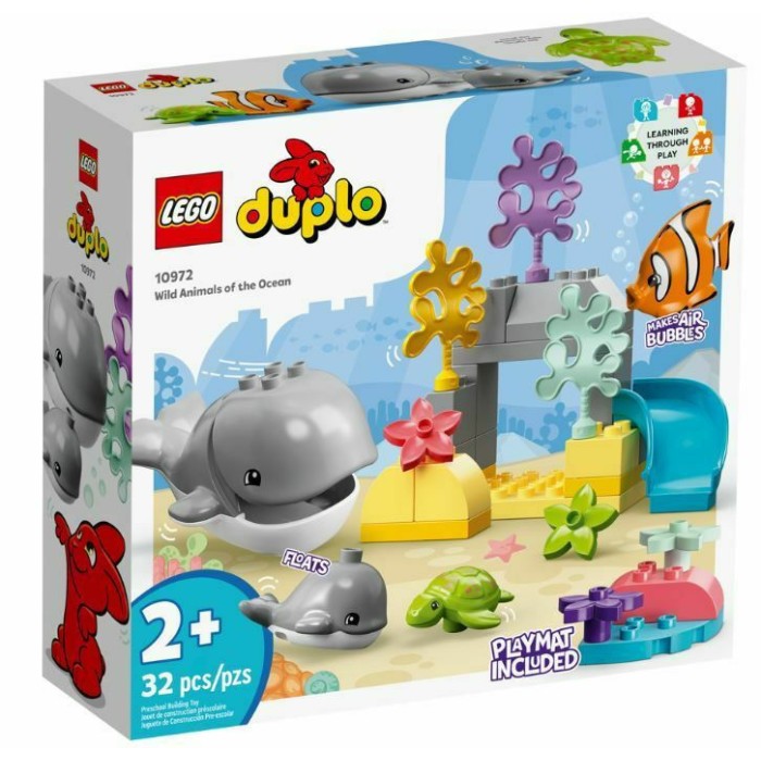 Lego Duplo Wild Animals Of The Ocean για 2+ ετών