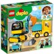 Lego Duplo: Truck & Tracked Excavator για 2+ ετών