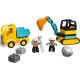 Lego Duplo: Truck & Tracked Excavator για 2+ ετών