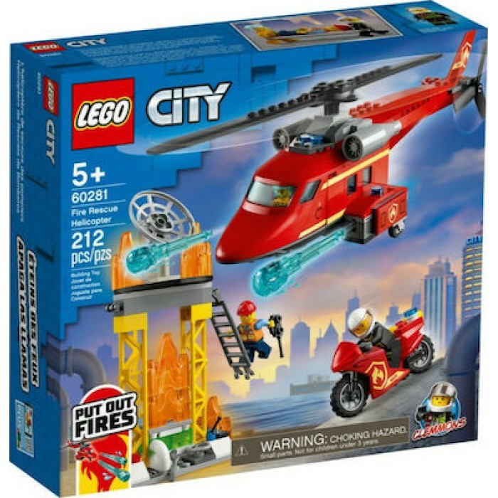 Lego City: Fire Rescue Helicopter για 5+ ετών