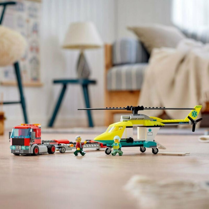 Lego City: Rescue Helicopter Transporter για 5+ ετών