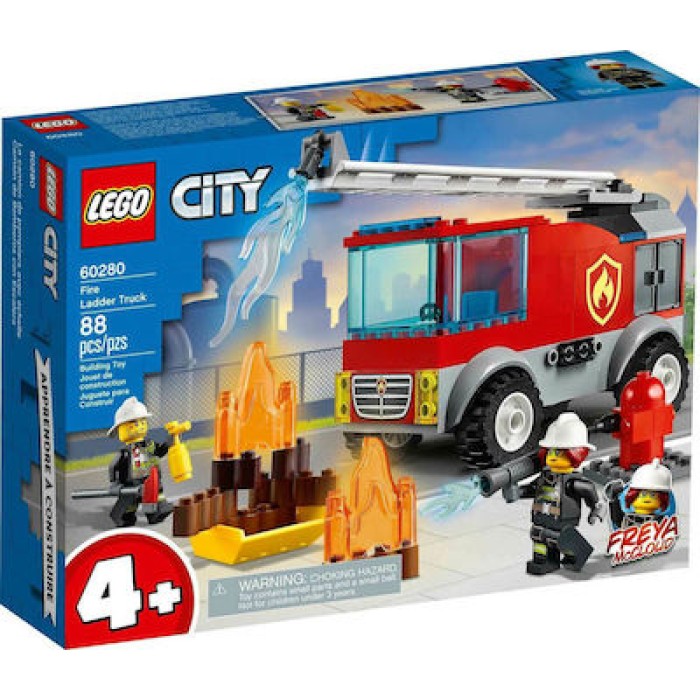 Lego City: Fire Ladder Truck για 4+ ετών