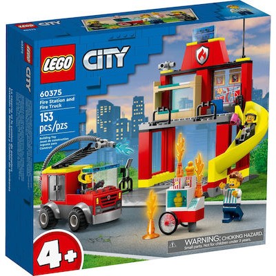 Lego City Fire Station and Fire Engine για 4+ ετών