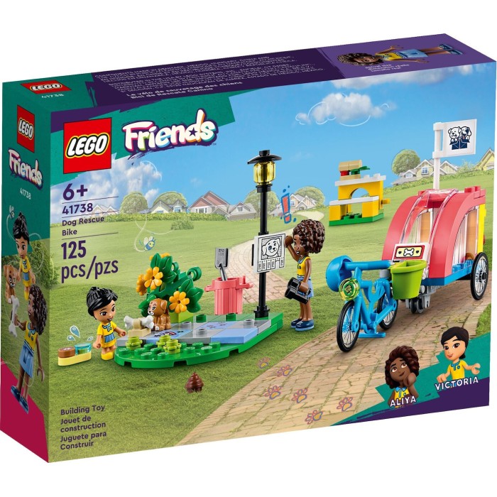 Lego Friends Dog Rescue Bike για 6+ ετών