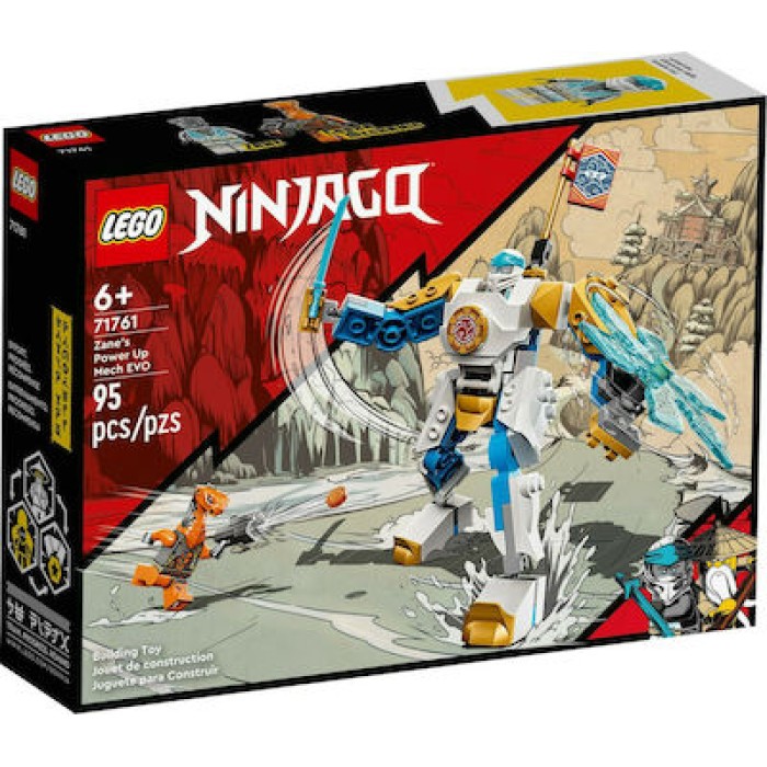 Lego Ninjago: Zane's Power Up Mech EVO για 6+ ετών