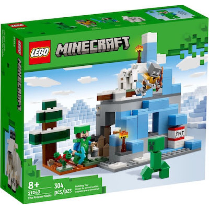 Lego Minecraft The Frozen Peaks για 8+ ετών