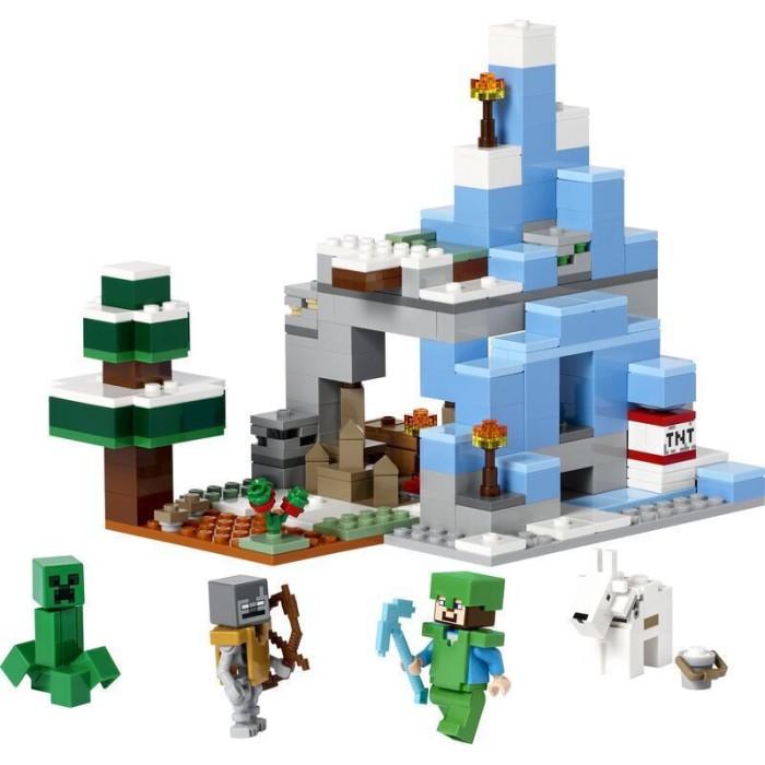 Lego Minecraft The Frozen Peaks για 8+ ετών