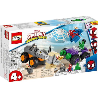 Lego : Hulk vs. Rhino Truck Showdown για 4+ ετών
