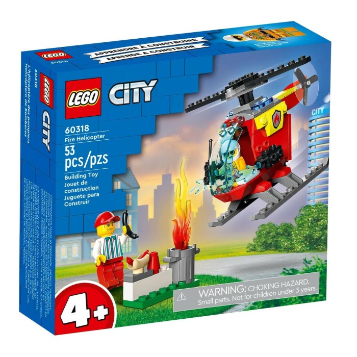Lego City: Fire Helicopter για 4+ ετών