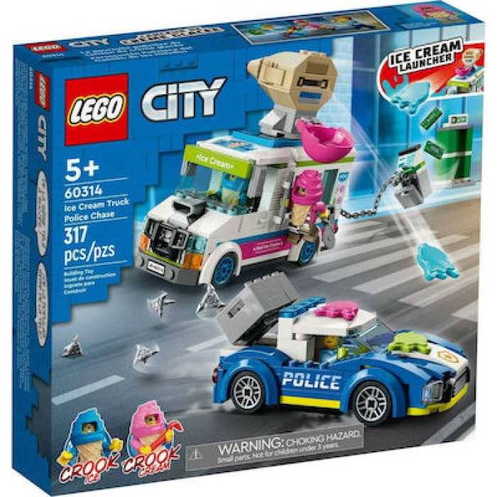 Lego City: Ice Cream Truck Police Chase για 5+ ετών