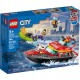 Lego City Fire Rescue Boat για 5+ ετών