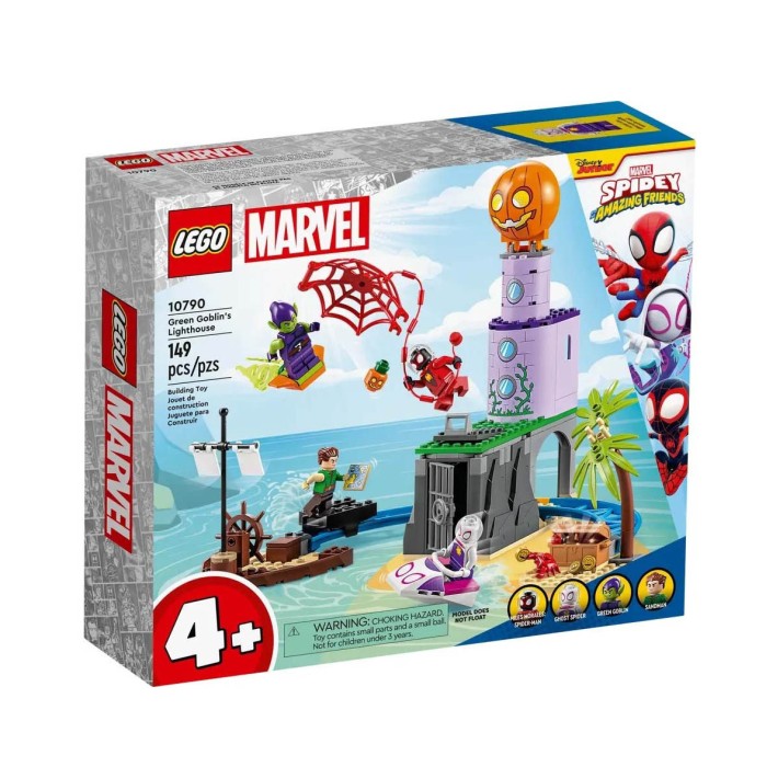 Lego Spider-Man Team Spidey at Green Goblin's Lighthouse για 4+ ετών