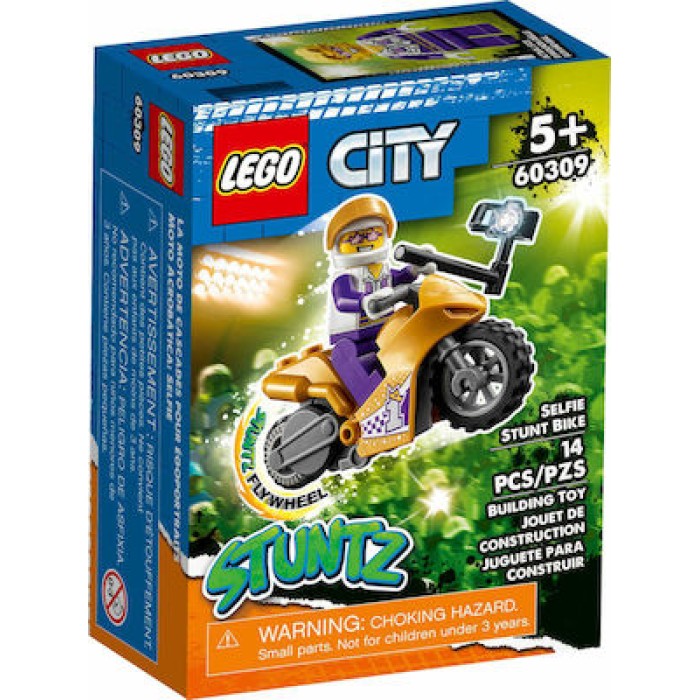 Lego City Selfie Stunt Bike για 5+ ετών