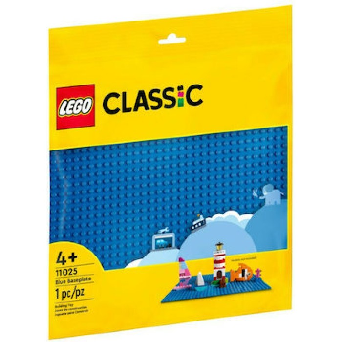 Lego Classic Blue Baseplate για 4+ ετών